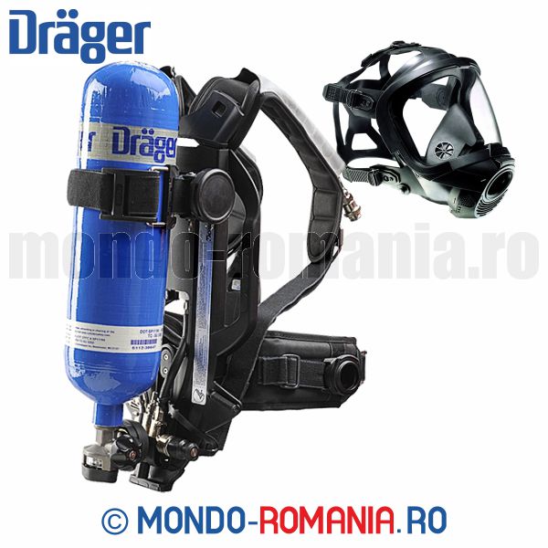 echipament protectie - aparat de respirat autonom, cu aer comprimat, DRAGER PSS 7000 - PP